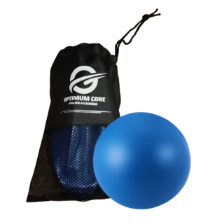 Core Optimum Core Pilates Ball blau mit Meshbag