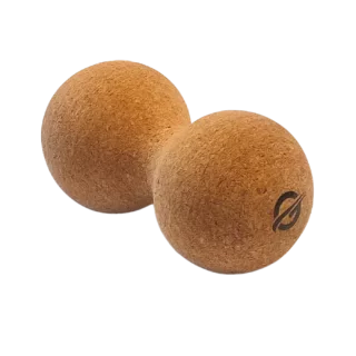 _Kork Duo Massageball - Trigger Point Ball, Peanut Ball 7.3cm x 15.5cm