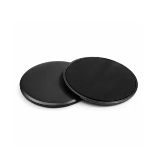 OPTIMUM CORE WORKOUT SET Sliding Fitness Discs schwarz Detail