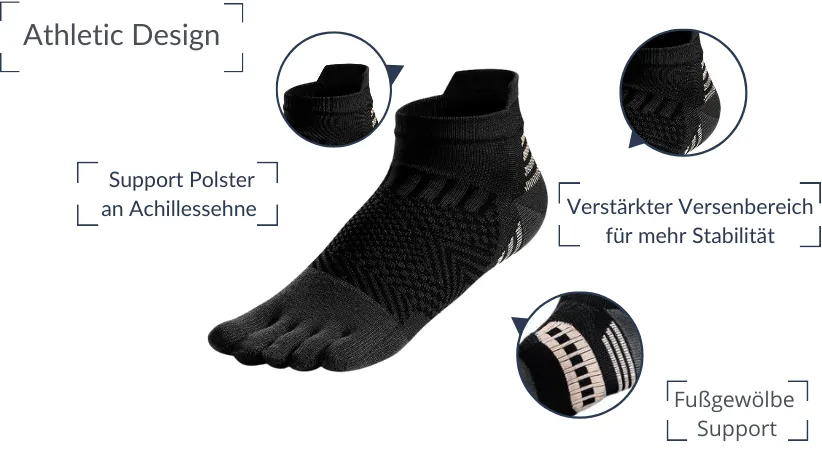 Optimum Core Herren 5 Finger Socken 2023 V3