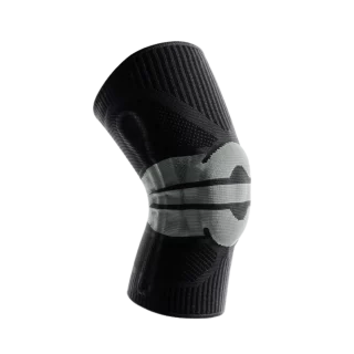 Kniegelenkbandage Optimum Core Ultra schwarz grau