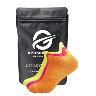 Optimum Core Socken 3er Pack gelb orange Pink