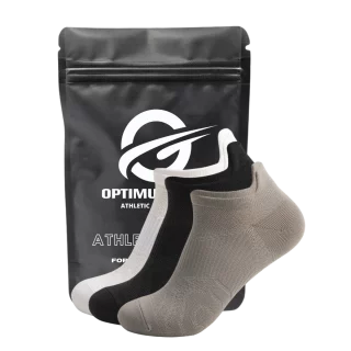 Optimum Core Socken 3er Pack schwarz grau weiß