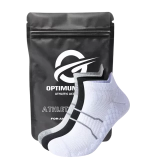 Running Socks Damen Laufsocken 3er Pack_ schwarz weiß grau Optimum Core