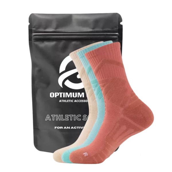 Optimum Core Crew Socks Sportsocken mit Frotteesohle 3er Pack EU 39-45