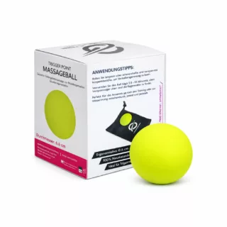 Massage Lacrosse Ball Faszienball 63mm + Meshbag u nd verpackung